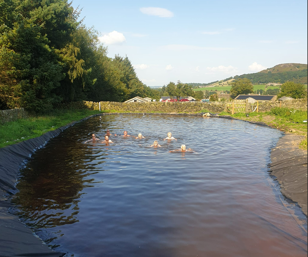 Wild water pond