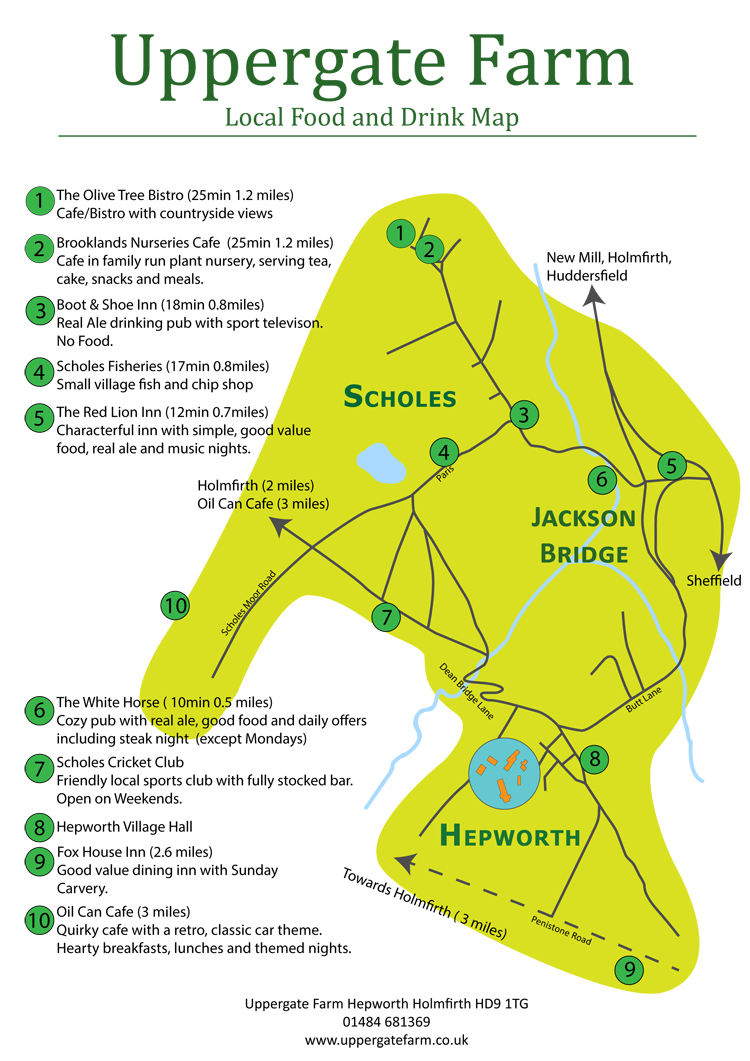 Local Food and Drink Map